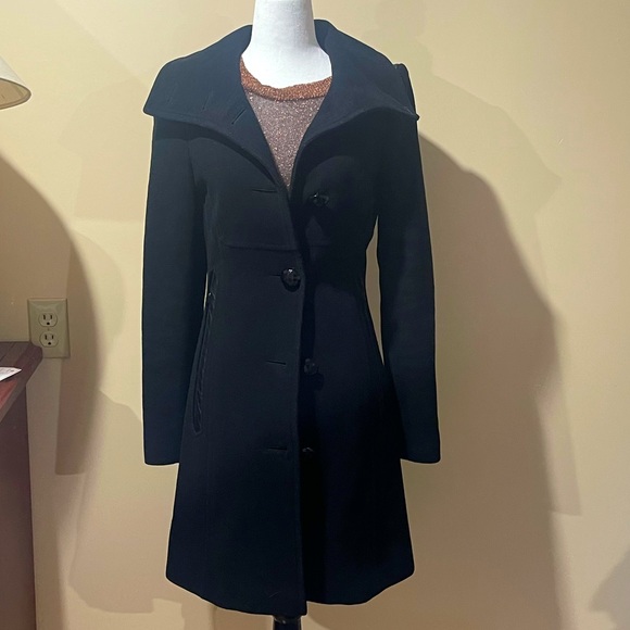 Mackage Black Wool and Cashmere Coat XS - Picture 4 of 9
